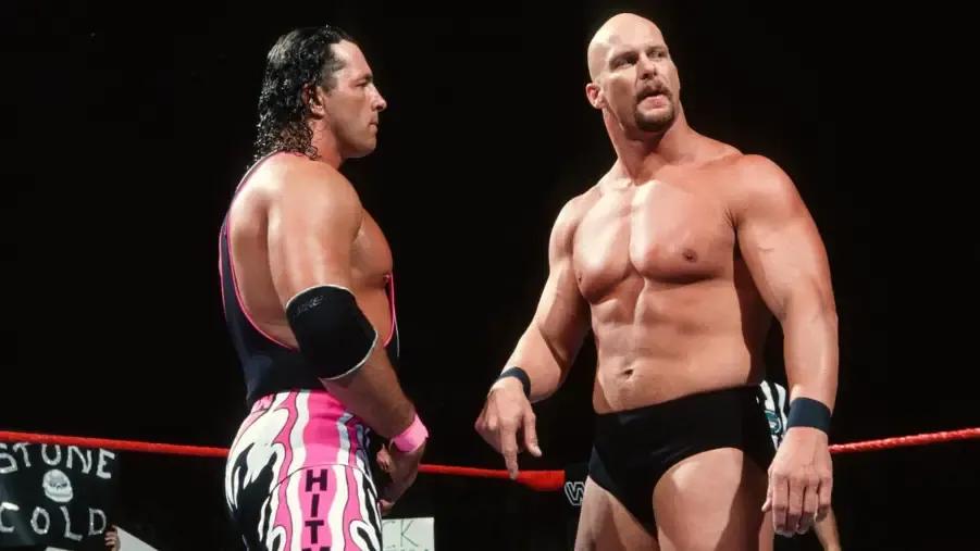 Steve austin bret hart 1997