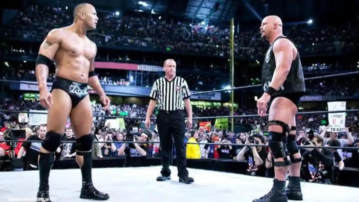 The Rock Steve Austin WrestleMania 19.jpg