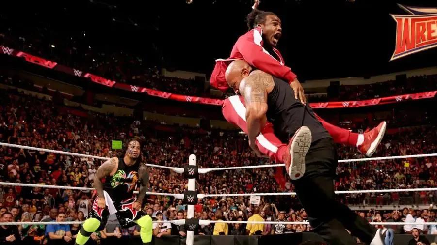 The rock new day raw 2016