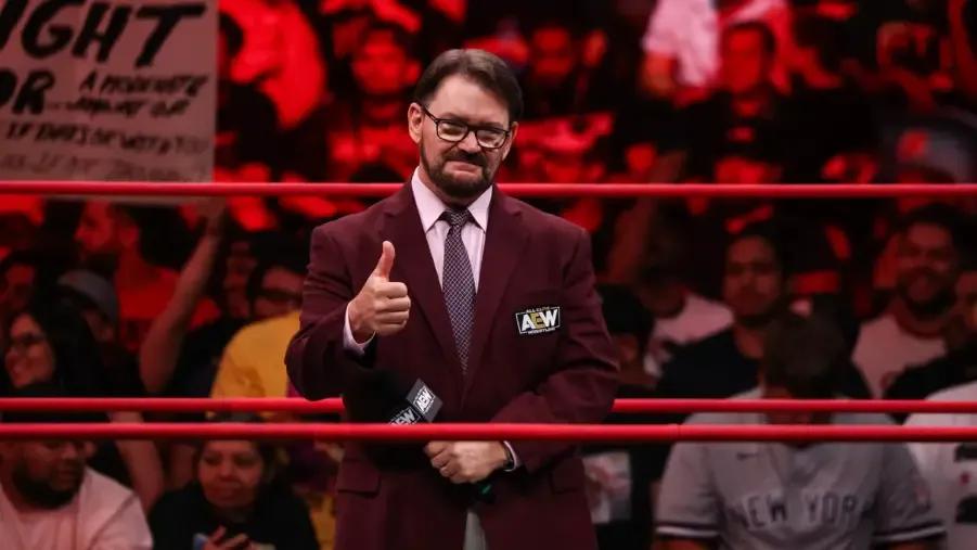 Tony Schaivone Thumbs Up AEW Collision 2023.jpg