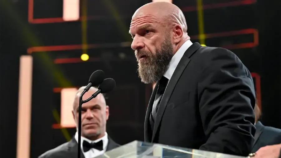 Triple H Billy Gunn 2019 WWE Hall of Fame.jpg