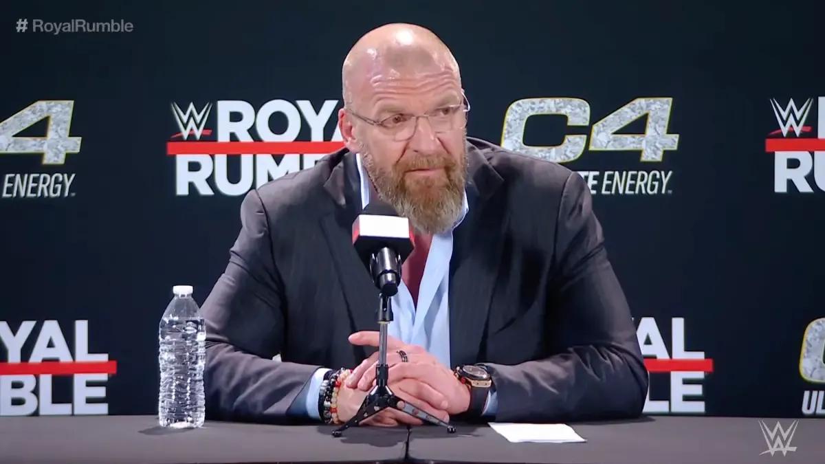 Triple H January 2024 Royal Rumble press conference.jpg