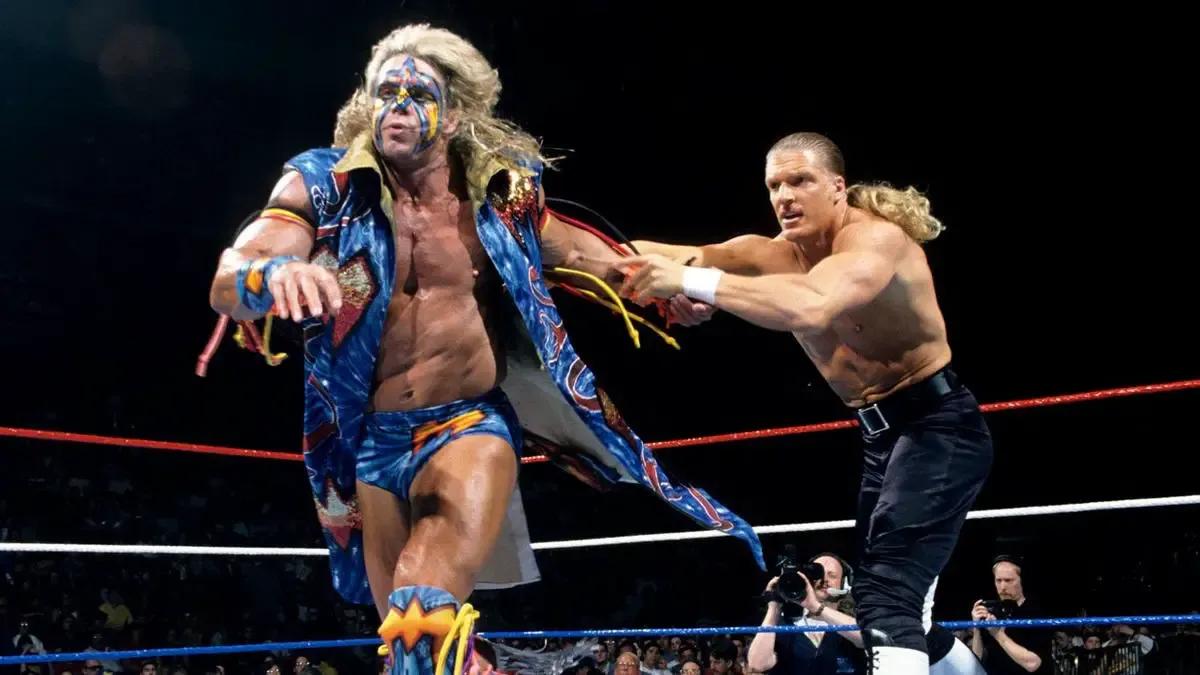 Ultimate Warrior Triple H WrestleMania 12.jpg