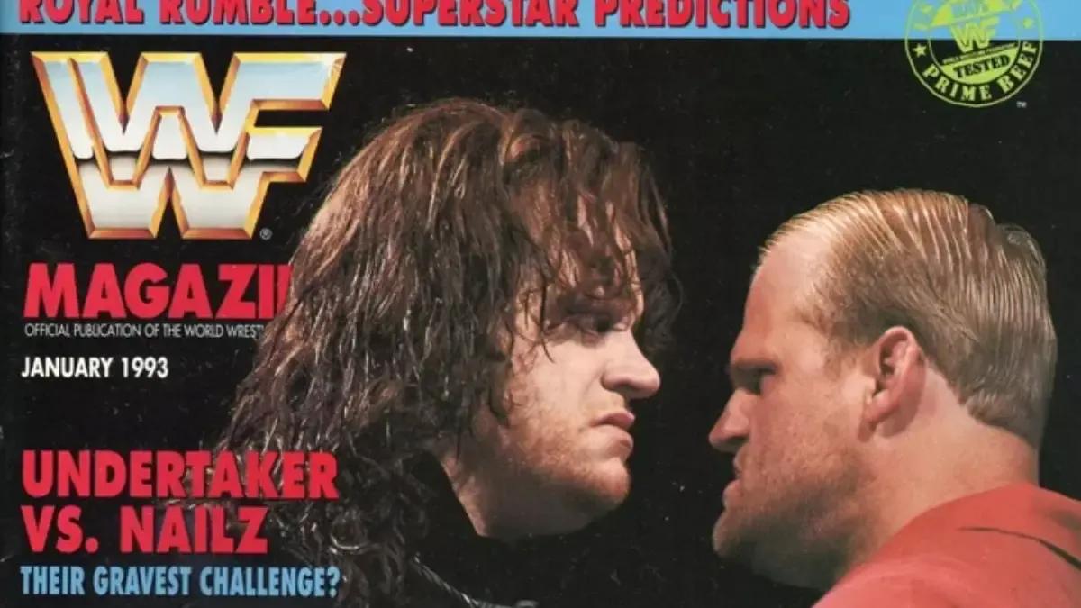 Undertaker nailz wwf magazine