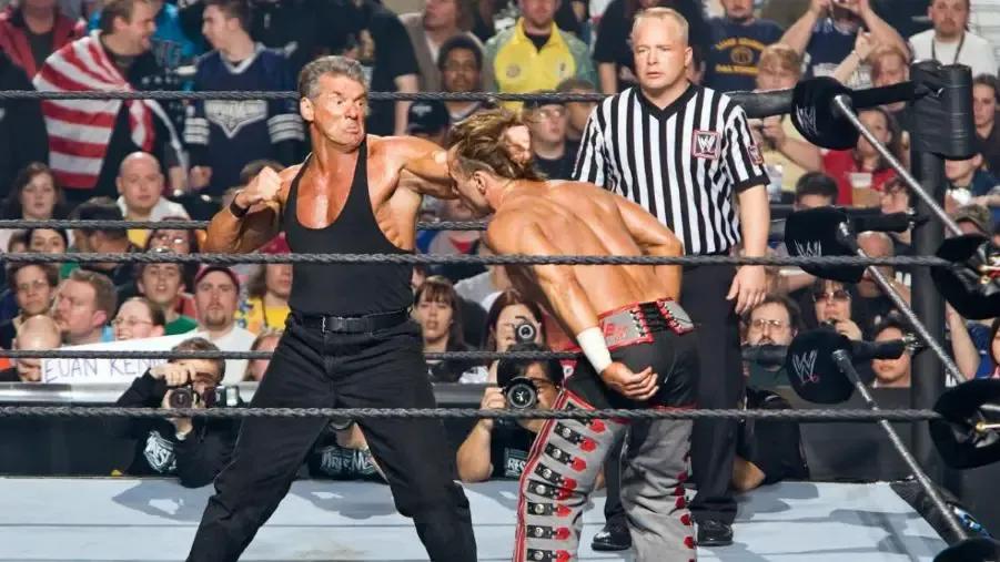 Vince mcmahon shawn michaels wrestlemania 22