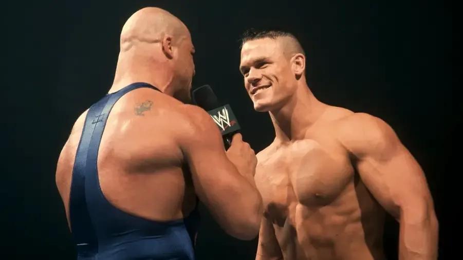 WWE SmackDown- Kurt Angle- John Cena- 2002.jpg