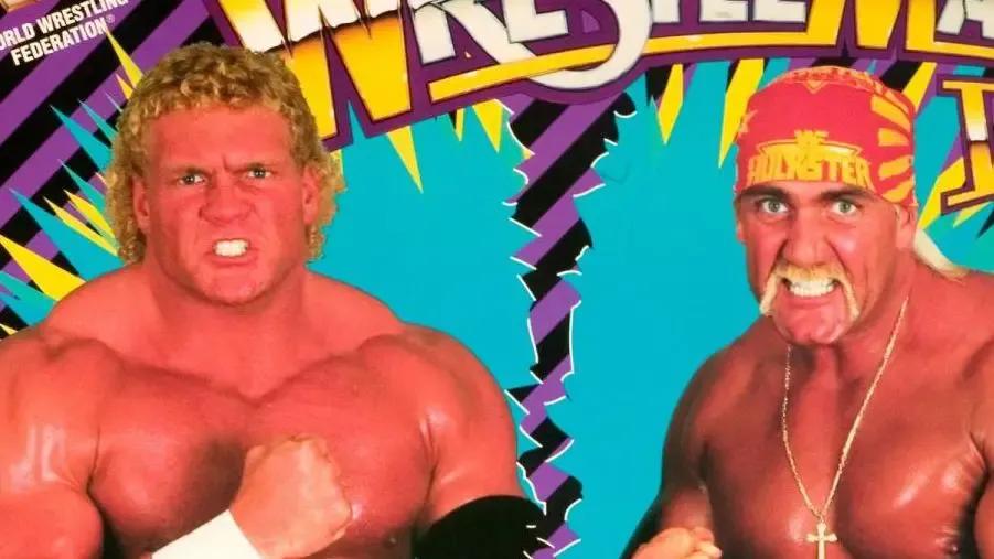 Wrestlemania 8 poster hulk hogan sid justice