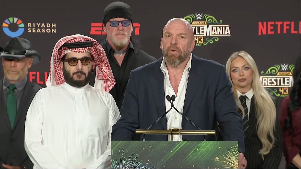 Triple H with Turki Alalshikh